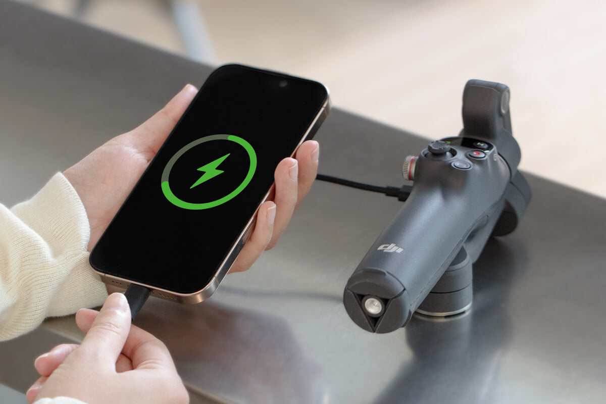 Câble de charge pour téléphone/enregistrement audio (USB-C vers Lightning)