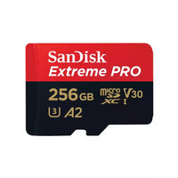 Carte microSDXC Extreme Pro 64/128/256 Go Classe 10 U3 - SanDisk vue 3