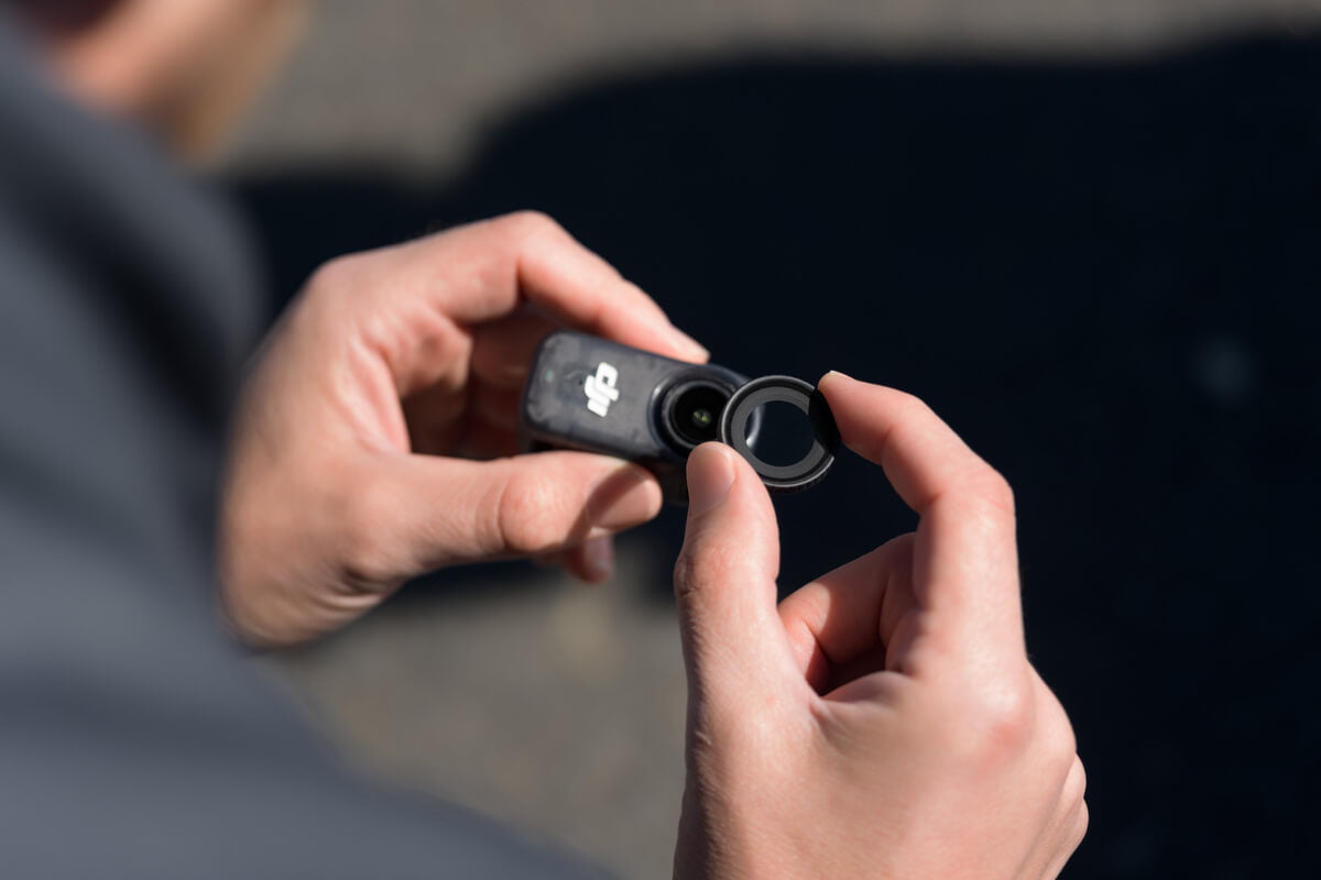 Protection d'objectif en verre pour Osmo Nano