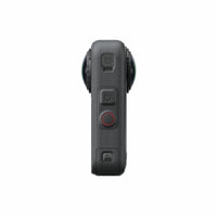 Insta360 X6 Noir minuit, profil et commandes
