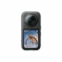 Insta360 X6 Noir minuit, face avant avec écran tactile
