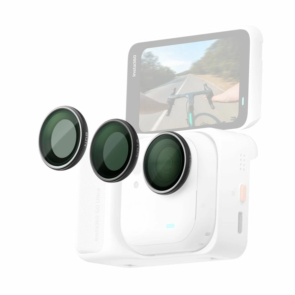 Set de 3 filtres ND pour Insta360 Go Ultra (ND8, ND16, ND32)